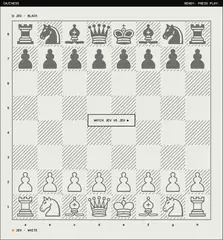 Chess, a screenshot