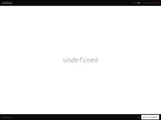 undefined.md, a screenshot